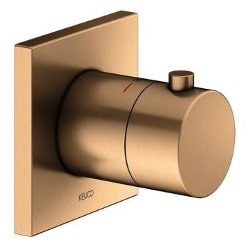 - KEUCO IXMO Bateria termostatyczna podtynkowa brąz szczotkowany 59553030002 - 59553030002 - Łazienki Szydłowski