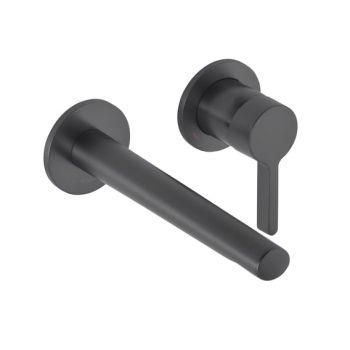 - KEUCO Edition 400 bateria umywalkowa 18,7 cm chrom czarny szczotkowany 51516130201 - 51516130201 - Łazienki Szydłowski