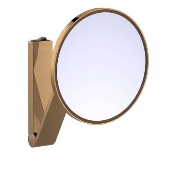 - KEUCO ILOOK_MOVE Lusterko kosmetyczne brąz szczotkowany 17612039004 - 17612039004 sk - Łazienki Szydłowski