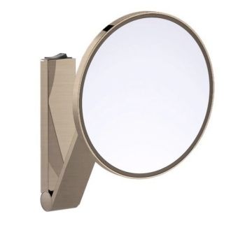 - KEUCO ILOOK_MOVE Lusterko kosmetyczne nikiel szczotkowany 17612059004 - 17612059004 sk - Łazienki Szydłowski