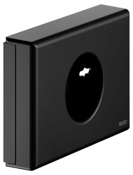  - KEUCO Universal Pojemnik na torebki higieniczne chrom czarny szczotkowany 04976130000 - 4976130000 sk - Łazienki Szydłowski