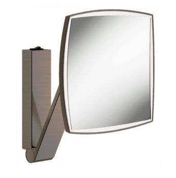 - KEUCO ILOOK_MOVE Lusterko kosmetyczne nikiel szczotkowany 17613059004 - 17613059004 sk - Łazienki Szydłowski