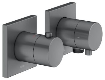  - KEUCO Edition 11 Bateria termostatyczna prysznicowa chrom czarny szczotkowany 51153131122 - 51153131122 - Łazienki Szydłowski