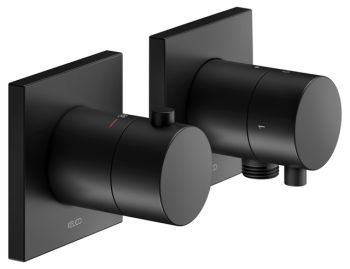 - KEUCO Edition 11 Bateria termostatyczna podtynkowa do 2 odbiorników czarny mat 51153371122 - 51153371122 - Łazienki Szydłowski