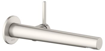  - KEUCO Edition 400 bateria umywalkowa 24,3 cm nikiel szczotkowany 51516052101 - 51516052101 - Łazienki Szydłowski