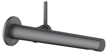 - KEUCO Edition 400 bateria umywalkowa 24,3 cm chrom czarny szczotkowany 51516132101 - 51516132101 - Łazienki Szydłowski