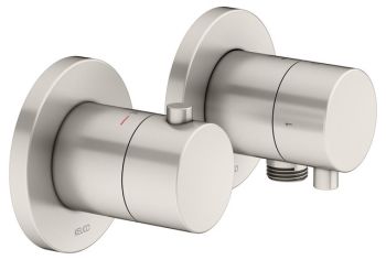  - KEUCO Edition 400 Bateria termostatyczna prysznicowa nikiel szczotkowany 51553051121 - 51553051121 - Łazienki Szydłowski