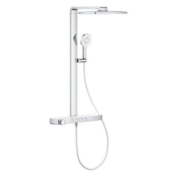  - GROHE-Rainshower Aqua Pure System prysznicowy z termostatem do montażu ściennego chrom 1009610000 - 1009610000 - Łazienki Szydłowski
