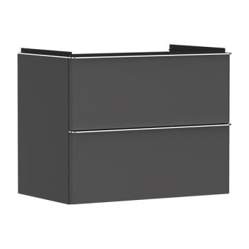 - HANSGROHE Xelu Q  Szafka podumywalkowa 78x50 cm kolor szary mat uchwyt chrom 54028000 - 54028000 - Łazienki Szydłowski