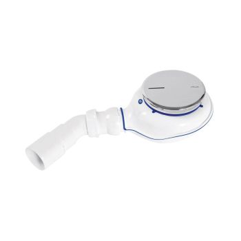  - Radaway syfon urboflow 2 do brodzika z pokrywą w kolorze chrom TB21 - TB21 - Łazienki Szydłowski