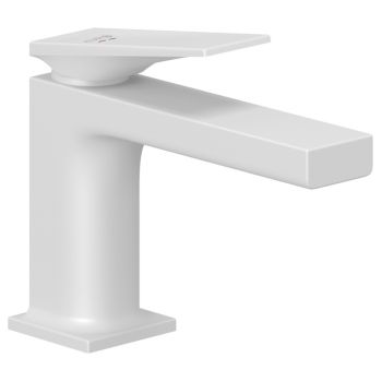  - KLUDI DECUS bateria umywalkowa 85 biały mat 542905375 - 542905375 - Łazienki Szydłowski