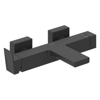  - KLUDI DECUS bateria wannowo prysznicowa czarny mat 546913975 - 546913975 - Łazienki Szydłowski