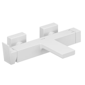  - KLUDI DECUS bateria wannowo prysznicowa biały mat 546915375 - 546915375 - Łazienki Szydłowski