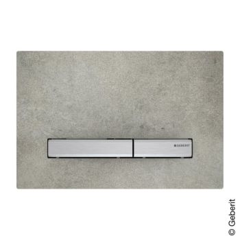 - GEBERIT Sigma 50 Przycisk spłukujacy, dekor chrom/beton 115788JV2 - 115.788.JV.2 - Łazienki Szydłowski