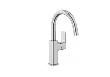  - KLUDI RENON bateria umywalkowa z zaworem Push Open chrom 420270575 - 420270575 - Łazienki Szydłowski