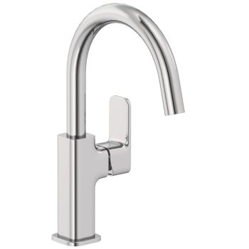  - KLUDI RENON bateria umywalkowa z zaworem Push Open chrom 420270575 - 420270575 - Łazienki Szydłowski