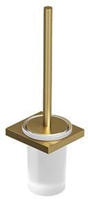  - KLUDI Vela C zestaw ze szczotką do WC złoty szczotkowany 31974N0 - 31974N0 - Łazienki Szydłowski