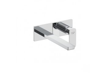  - KLUDI RENON ścienna bateria umywalkowa 240 mm chrom 422450575 - 422450575 - Łazienki Szydłowski