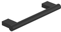 - KLUDI Vela C uchwyt wannowy 25 cm czarny mat 3198139 - 3198139 - Łazienki Szydłowski