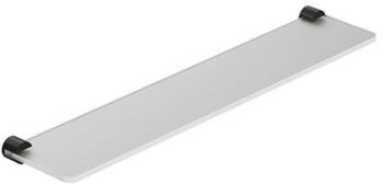  - KLUDI Vela R szklana półka czarny mat 5897339 - 5897339 - Łazienki Szydłowski