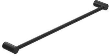  - KLUDI Vela R wieszak na ręcznik kąpielowy 60 cm czarny mat 5897939 - 5897939 - Łazienki Szydłowski