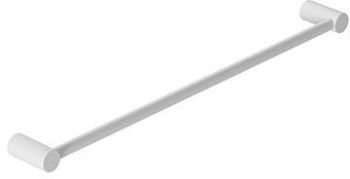  - KLUDI Vela R wieszak na ręcznik 60 cm biały mat 5897953 - 5897953 - Łazienki Szydłowski