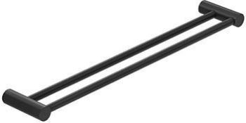  - KLUDI Vela R wieszak na ręcznik 60 cm czarny mat 5898839 - 5898839 - Łazienki Szydłowski