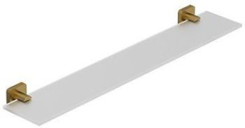  - KLUDI Vela S szklana półka 60 cm złoty szczotkowany 25973N0 - 25973N0 - Łazienki Szydłowski