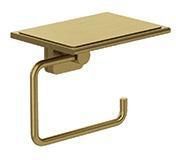  - KLUDI Vela S uchwyt na papier toaletowy złoty szczotkowany 25971N0 - 25971N0 - Łazienki Szydłowski