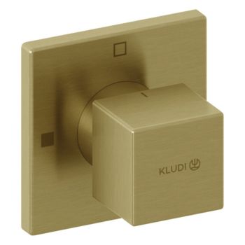  - KLUDI DECUS przełącznik dwukierunkowy złoty szczotkowany 54847N075 - 54847N075 - Łazienki Szydłowski