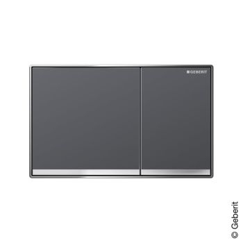 - GEBERIT Sigma 60 Przycisk spłukujący szkło lawa 115640JK1 - 115.640.JK.1 - Łazienki Szydłowski