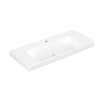  - Villeroy & Boch Architectura umywalka ścienna 100 x 44,5 cm kolor biały 4A87A201 - 4A87A201 - Łazienki Szydłowski