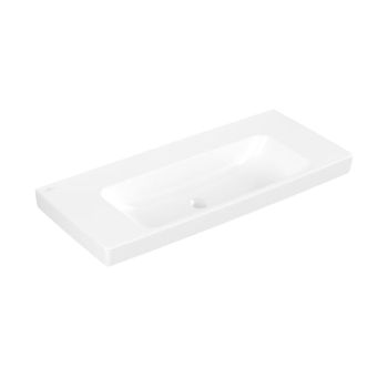 - Villeroy & Boch Architectura umywalka ścienna 100 x 44,5 cm z CeramicPlus, kolor biały 4A87A3R1 - 4A87A3R1 - Łazienki Szydłowski