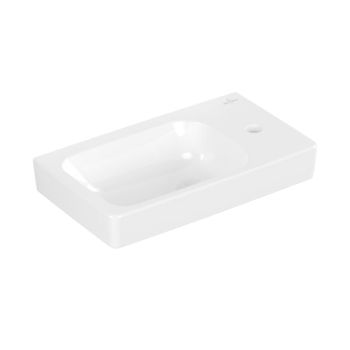  - Villeroy & Boch Architectura umywalka toaletowa 48 x 27,5 cm kolor biały z CeramicPlus 438649R1 - 438649R1 - Łazienki Szydłowski