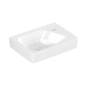  - Villeroy & Boch Architectura umywalka toaletowa 36 x 26,5 cm z kolor biały z CeramicPlus 438636R1 - 438636R1 - Łazienki Szydłowski
