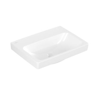 - Villeroy & Boch Architectura umywalka ścienna 55x42 cm z CeramicPlus i AntiBac, kolor biały 4A87MFT2 - 4A87MFT2 - Łazienki Szydłowski