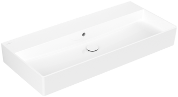  - VILLEROY&BOCH Memento 2.0 Umywalka 100 x 47 cm z przelewem, nieszlifowana biała 4A22A6R1 - 4A22A6R1 - Łazienki Szydłowski