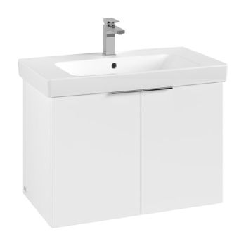  - Villeroy & Boch Architectura szafka pod umywalkę,75x44 cm, 2 drzwi kolor biały B89300VS - B89300VS - Łazienki Szydłowski
