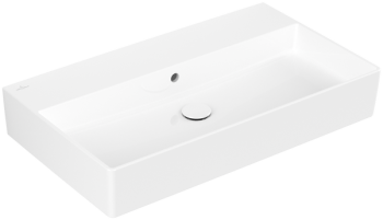  - VILLEROY&BOCH Memento 2.0 Umywalka 80 x 47 x 14 cm, z przelewem biała z powłoka ceramicplus 4A228JR1 - 4A228JR1 - Łazienki Szydłowski