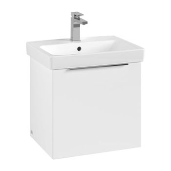  - Villeroy & Boch Architectura szafka pod umywalkę, 50x42 cm, 1 szuflada kolor biały B88500VS - B88500VS - Łazienki Szydłowski