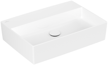  - VILLEROY&BOCH Memento 2.0 Umywalka stojąca na blacie 60 x 42 x 14 cm, bez przelewu biały CeramicPlus 4A0763R1 - 4A0763R1 - Łazienki Szydłowski