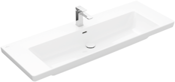 - VILLEROY&BOCH Subway 3.0 Umywalka meblowa 130 x 47,5 x 17cm, z przelewem, Nieszlifowany biały CeramicPlus 4A70D6R1 - 4A70D6R1 - Łazienki Szydłowski