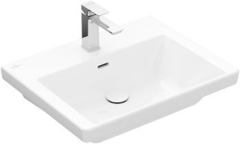 - VILLEROY&BOCH Subway 3.0 Umywalka 60 x 47 x 16,5cm, z przelewem, Nieszlifowany biały CeramicPlus 4A7062R1 - 4A7062R1 - Łazienki Szydłowski