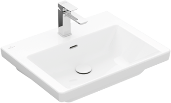 - VILLEROY&BOCH Subway 3.0 Umywalka 60 x 47 x 16,5cm, z przelewem biały CeramicPlus 4A706JR1 - 4A706JR1 - Łazienki Szydłowski