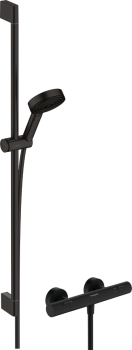 HANSGROHE Pulsify Select S System prysznicowy 105 3jet Relaxation EcoSmart czarny mat 24261670 24261670 od 