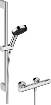  - HANSGROHE Pulsify Select S System prysznicowy 105 3jet Relaxation EcoSmart chrom  24262000 - 24262000 - Łazienki Szydłowski