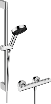  - HANSGROHE Pulsify Select S System prysznicowy 105 3jet Relaxation EcoSmart chrom  24272000 - 24272000 - Łazienki Szydłowski