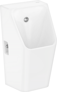 - HANSGROHE EluPura Original Q Pisuar 600/300 z zasilaniem od tyłu, odpływ z tyłu, bez kołnierzowy biały 60127450 - 60127450 - Łazienki Szydłowski