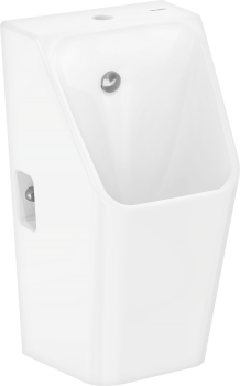 - HANSGROHE EluPura Original Q Pisuar 600/300 z zasilaniem od góry, odpływ z tyłu, bezkołnierzowy, HygieneEffect biały 62011450 - 62011450 - Łazienki Szydłowski