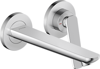  - AXOR Citterio C Jednouchwytowa bateria umywalkowa z wylewką 19,5 cm, ścienna, podtynkowa Chrom 49110000 - 49110000 - Łazienki Szydłowski